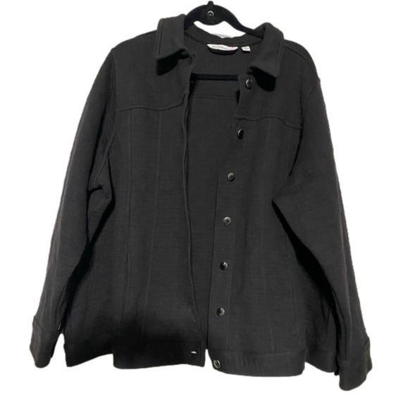 Issac Mizrahi Live Jacket Black Women’s Size 3X - Picture 1 of 3